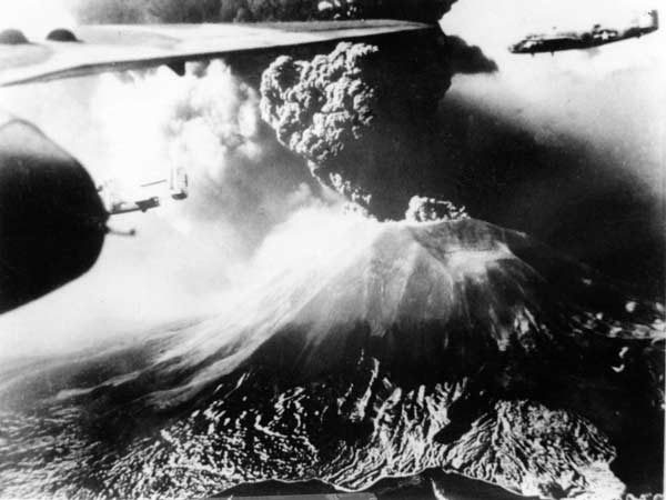 Eruzione del Vesuvio nel 1944