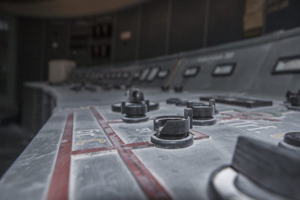 Centrale nucleare comandi