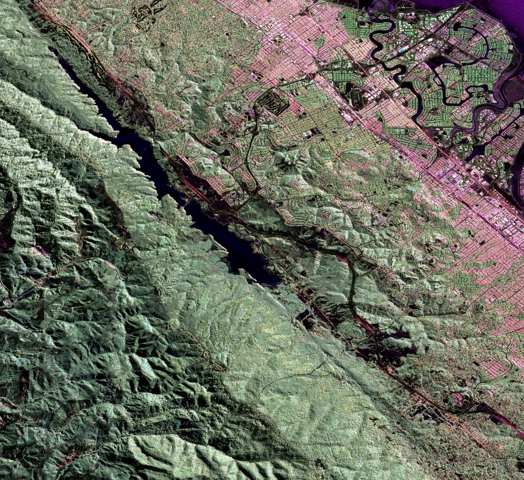 san andreas satellite