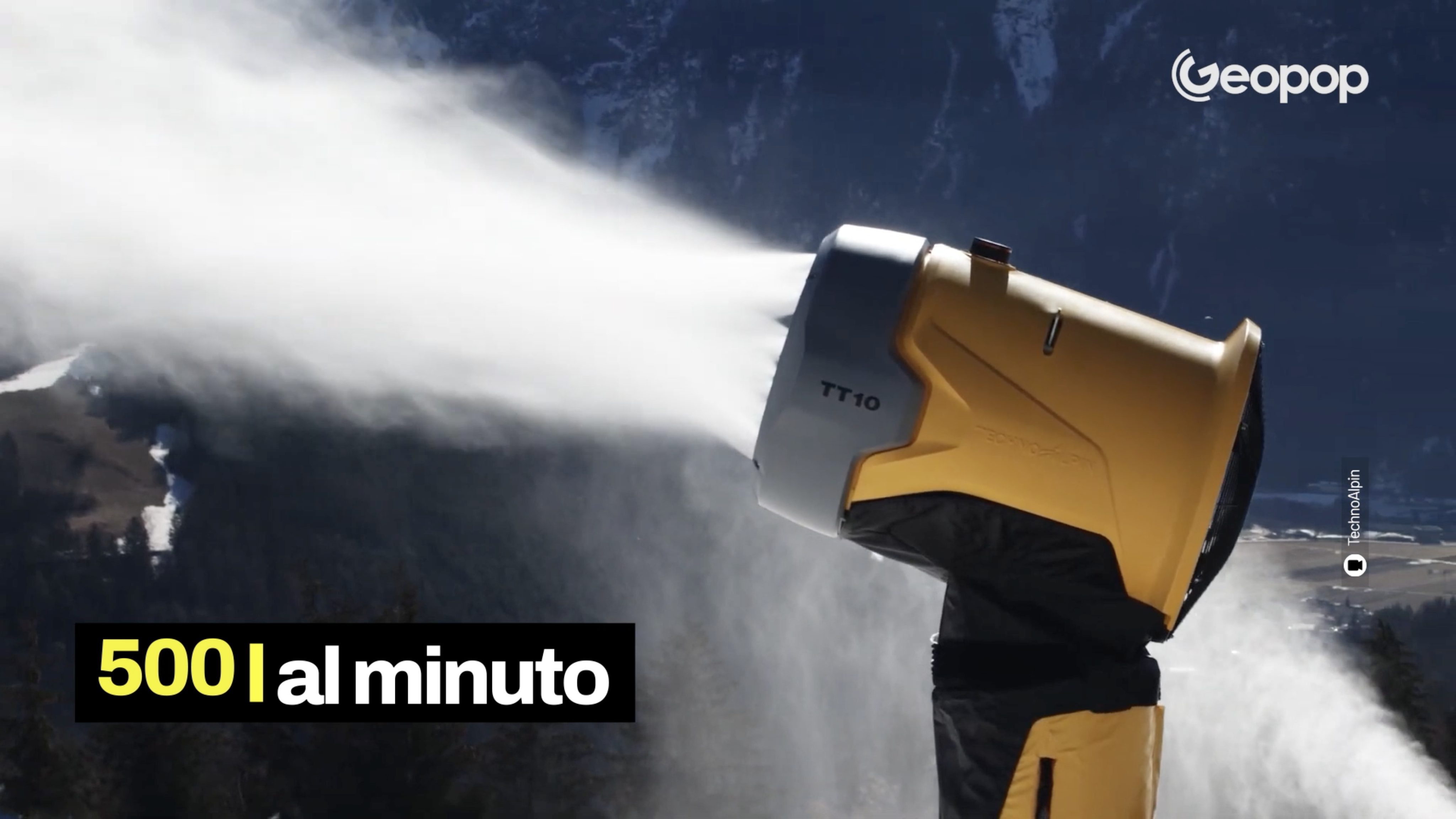 cannone neve artificiale