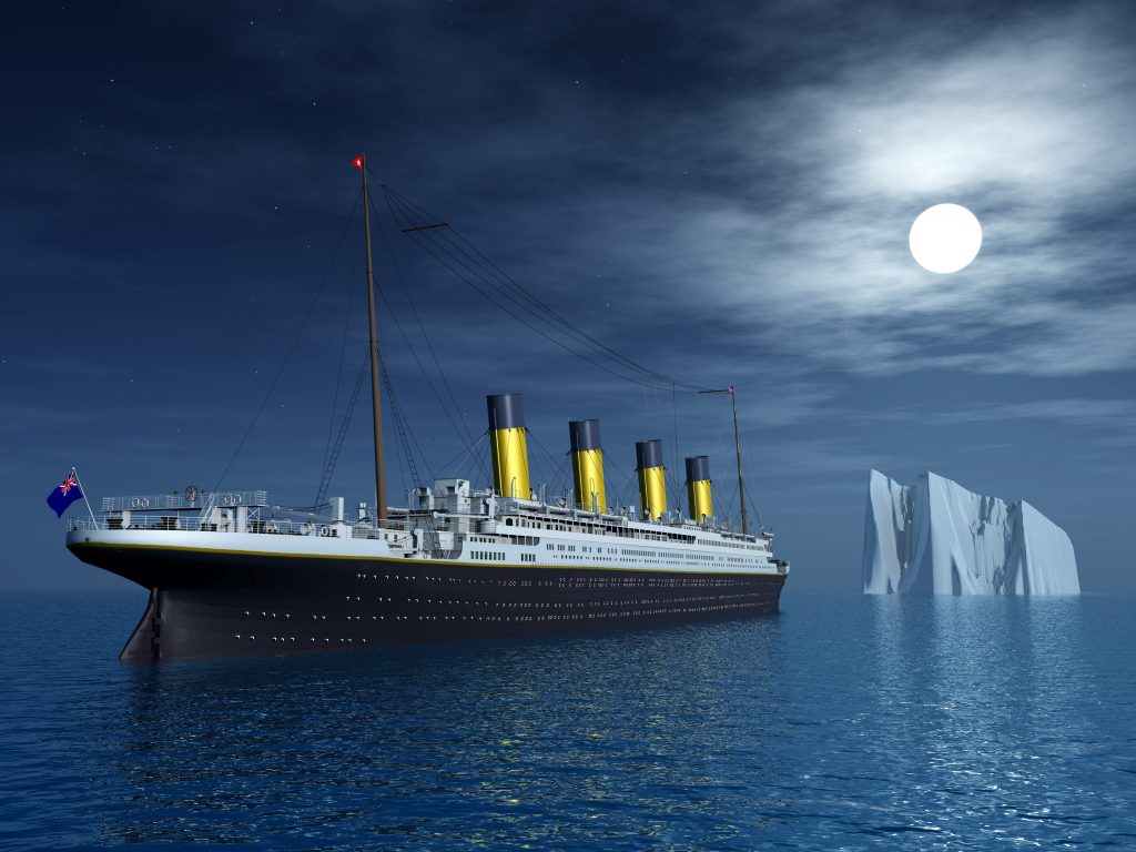 titanic iceberg
