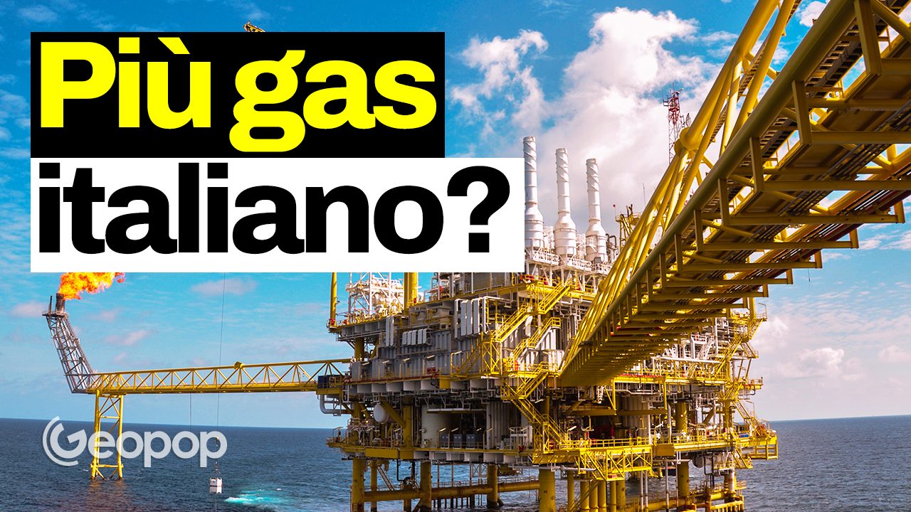 Estrazione gas in Italia
