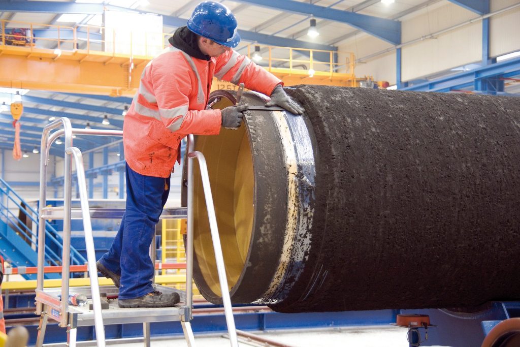 Il rivestimento dei tubi del Nord Stream