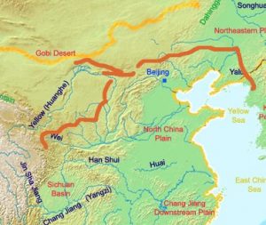 Estensione della Grande Muraglia durante la dinastia Qin