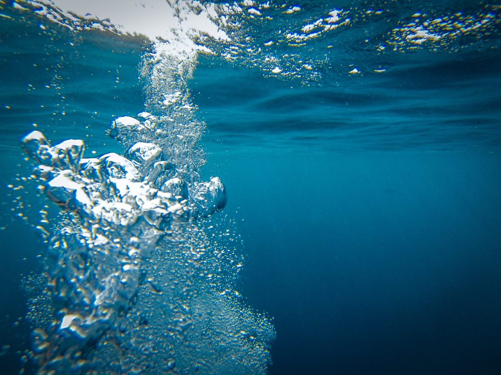 ossigeno nel mare
