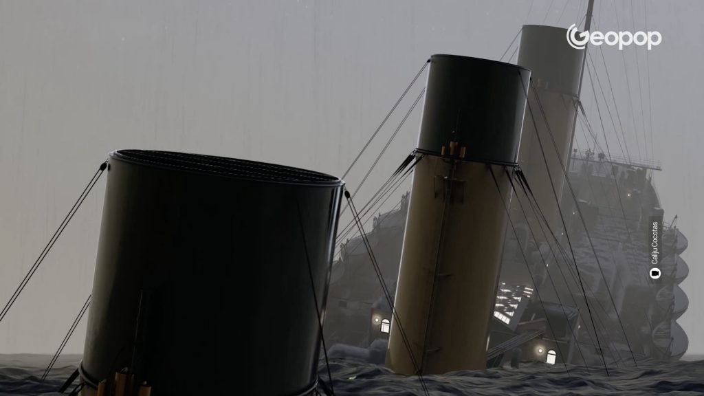 titanic affonda