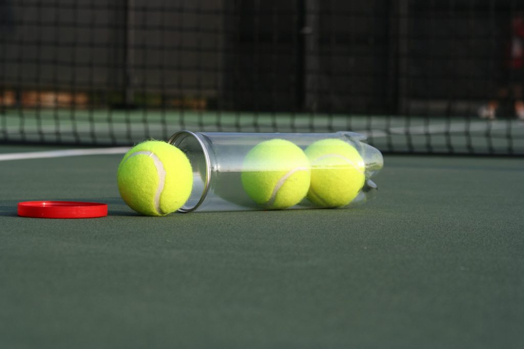 Carrello porta palline da tennis in alluminio con ruote borsa rimovibile, Cesto raccogli palline tennis