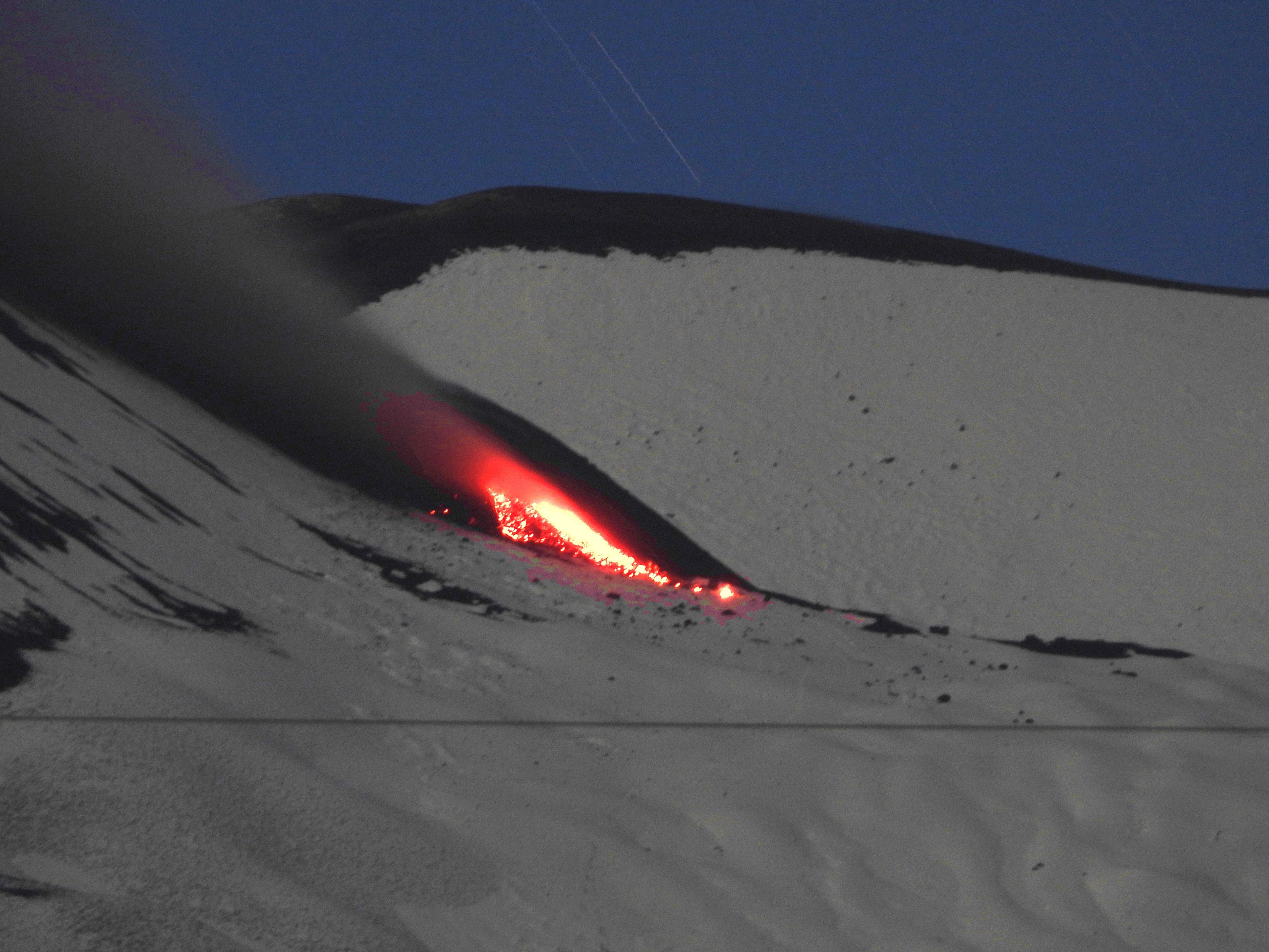 bocca eruttiva etna