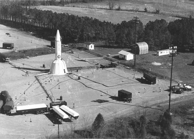 Missile americano "Jupiter" installato in Europa
