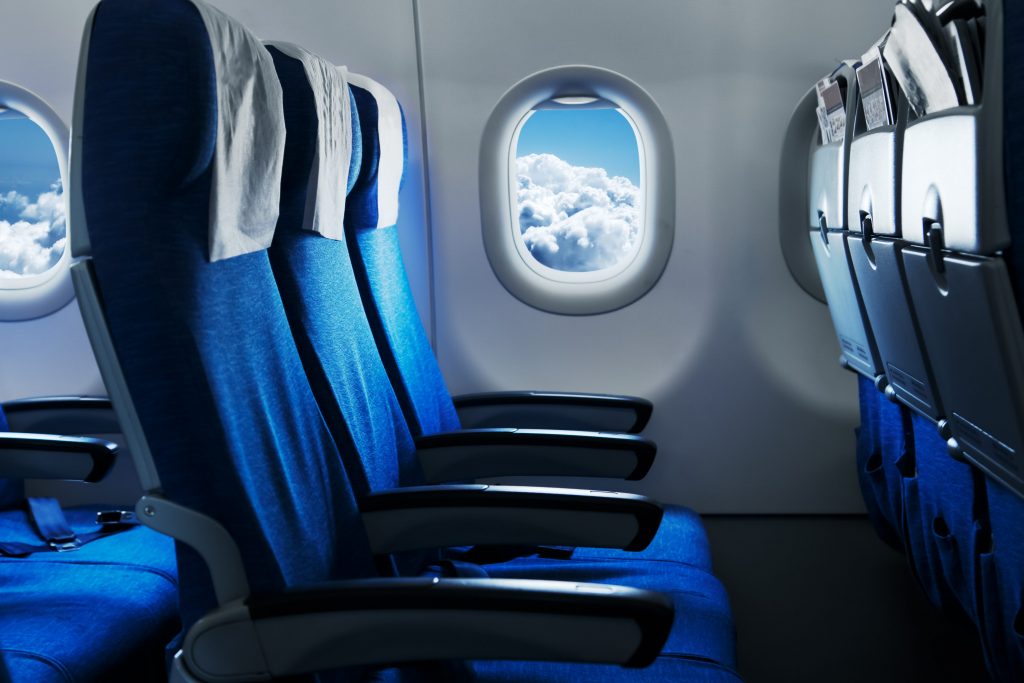 aereo finestrini pressurizzati