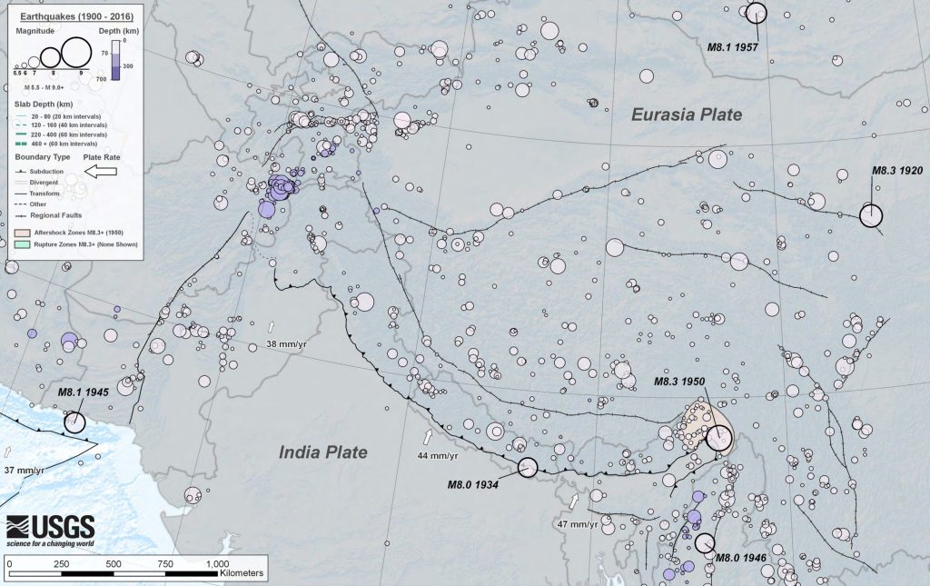 carta afghanistan terremoti