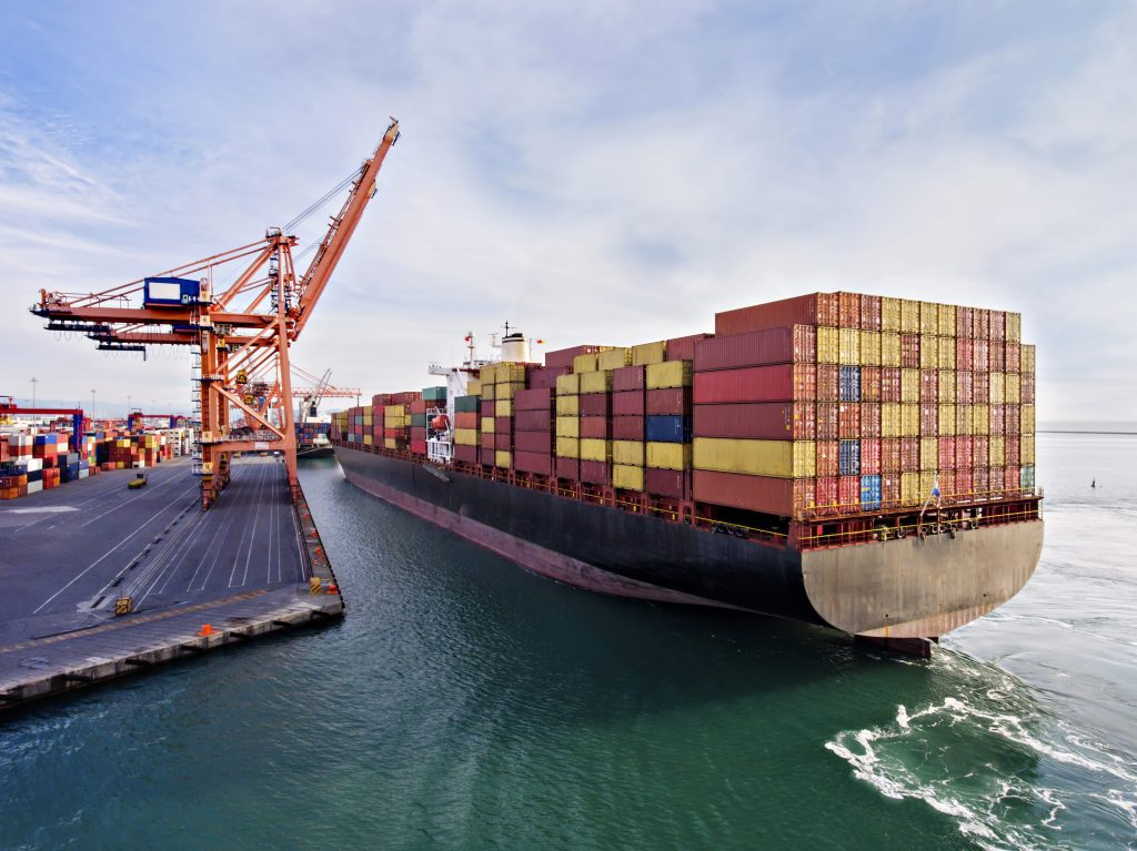 Nave container crisi