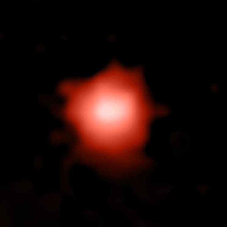 La candidata galassia GLASS-z13.